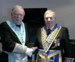 Geoffrey Baynes (left) and Stephen Bolton.