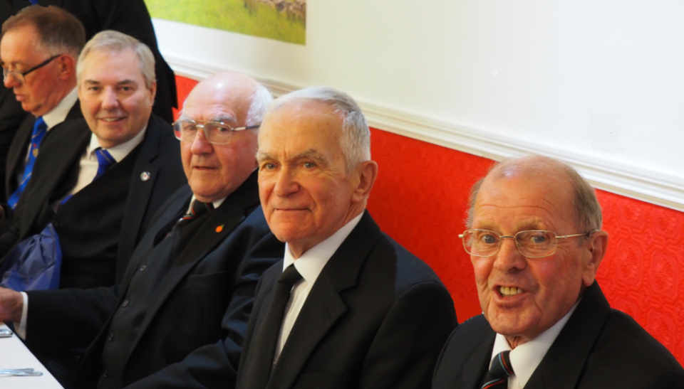 Pictured, from left to right, are: John Robbie Porter, Stephen Bolton, Ray Boardman, Tony Riley and John Nicholson. Pictured, from left to right, are: John Robbie Porter, Stephen Bolton, Ray Boardman, Tony Riley and John Nicholson.