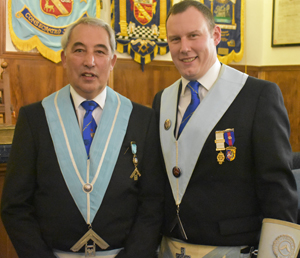 Pictured are: David Wilson (left) and Jamie Lindsay. Pictured are: David Wilson (left) and Jamie Lindsay.