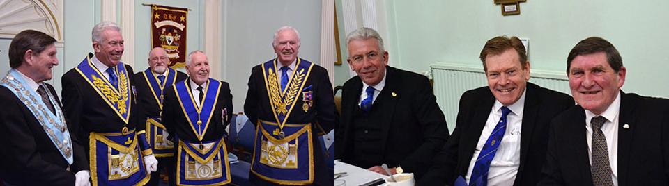 Pictured left. No sign of nerves here, from left right, are: Tom Hough, Mark Matthews, Colin Svenson, Bernard Ashley and John Roberts. Pictured right. A happy festive board for Mark Matthews, Kevin Poynton and Tom Hough. Pictured left. No sign of nerves here, from left right, are: Tom Hough, Mark Matthews, Colin Svenson, Bernard Ashley and John Roberts. Pictured right. A happy festive board for Mark Matthews, Kevin Poynton and Tom Hough.