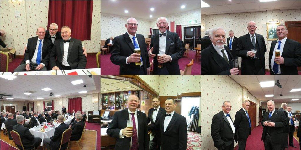 Brethren enjoying the evening’s festivities. Brethren enjoying the evening’s festivities.