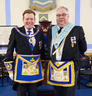 Kevin Poynton (left) and Mathew Barrow. Kevin Poynton (left) and Mathew Barrow.