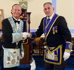 David Randerson (left) and Michael Copley. David Randerson (left) and Michael Copley.