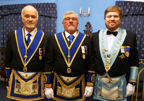 Pictured from left to right, are: David Moore, Norman Pollock and Chris Taplin. Pictured from left to right, are: David Moore, Norman Pollock and Chris Taplin.