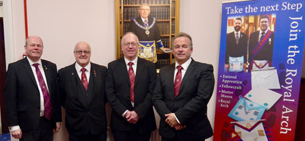 Pictured from left to right, are: Duncan Smith, Jim Harper, Rory Maskell and Chris Cash. Pictured from left to right, are: Duncan Smith, Jim Harper, Rory Maskell and Chris Cash.