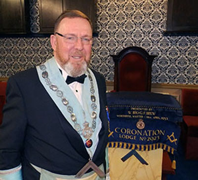 The newly-installed WM Roger Philips. The newly-installed WM Roger Philips.