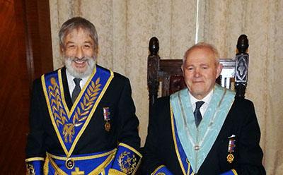 David Potts (left) and Mike Hilton. David Potts (left) and Mike Hilton.