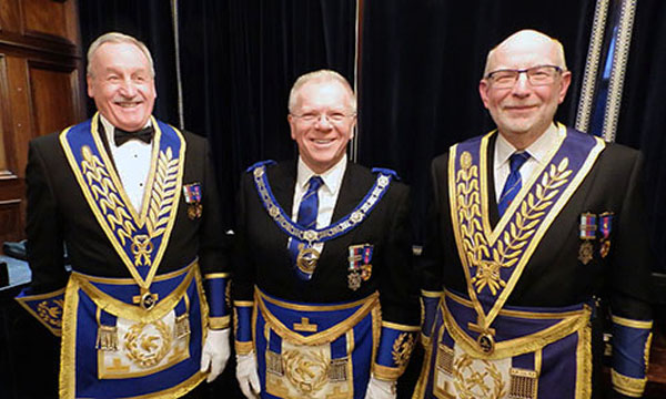 Pictured form left to right, are: Sam Robinson, Derek Parkinson and John James. Pictured form left to right, are: Sam Robinson, Derek Parkinson and John James.