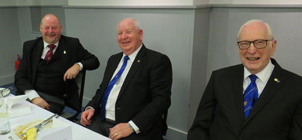 Pictured from left to right, are: John Cross, Harry Cox and Peter Greathead. Pictured from left to right, are: John Cross, Harry Cox and Peter Greathead.