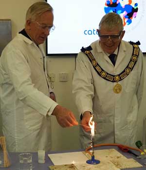 David and Tony learn how to create sparks! David and Tony learn how to create sparks!