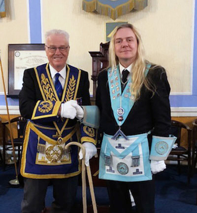 Geoff Pritchard (left) and David Wilson. Geoff Pritchard (left) and David Wilson.