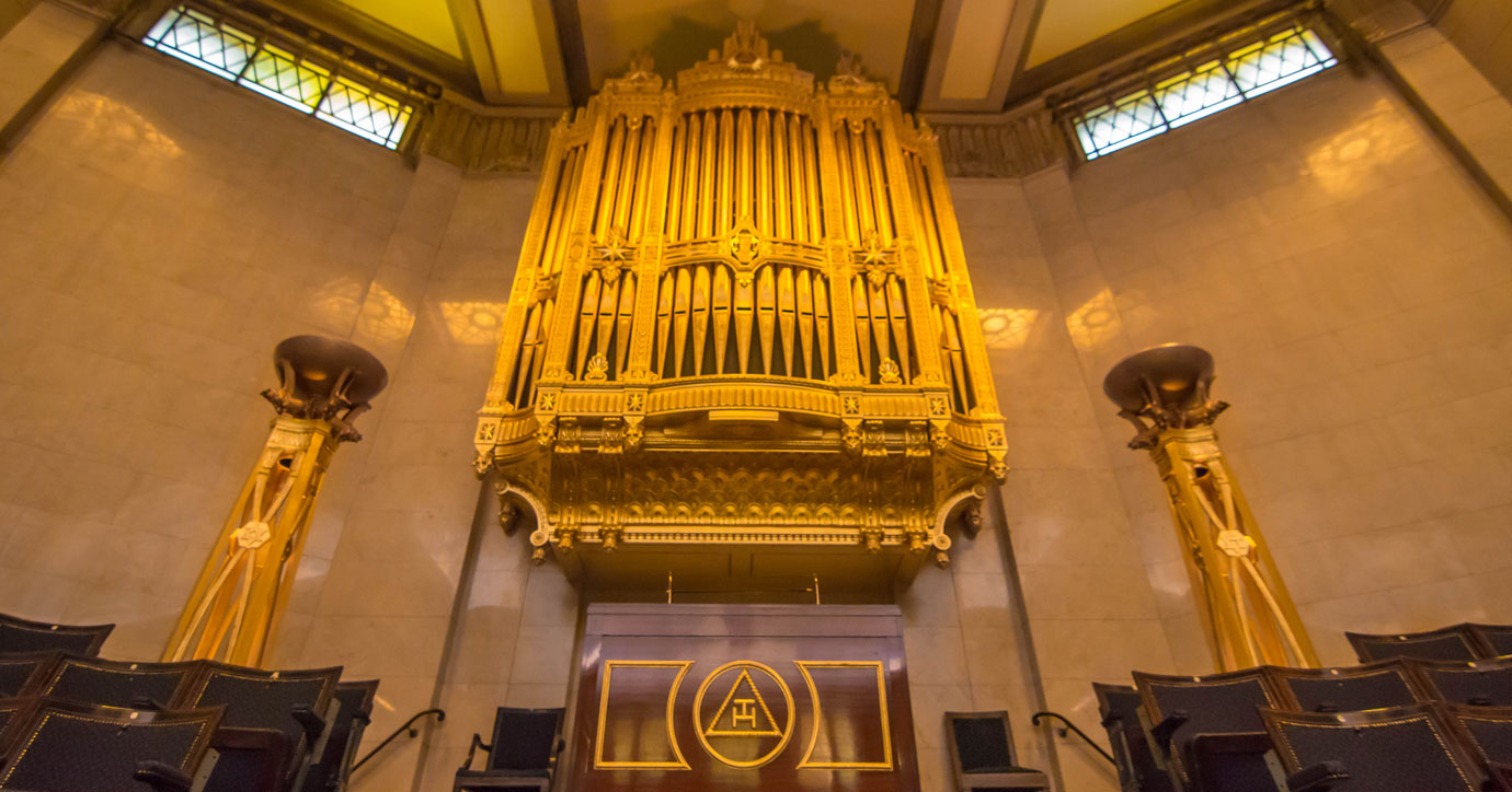 The venue, the Grand Temple at Freemasons’ Hall. The venue, the Grand Temple at Freemasons’ Hall.