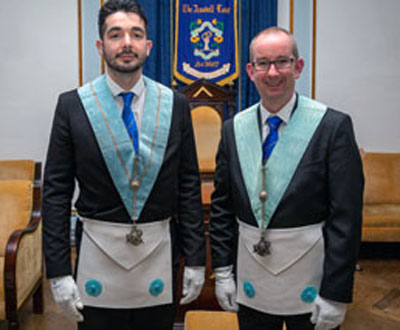 Jonathon Boriss (left) and Jonathon Hardman. Jonathon Boriss (left) and Jonathon Hardman.