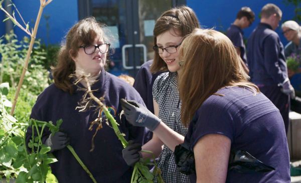 Working on their Duke of Edinburgh award Working on their Duke of Edinburgh award