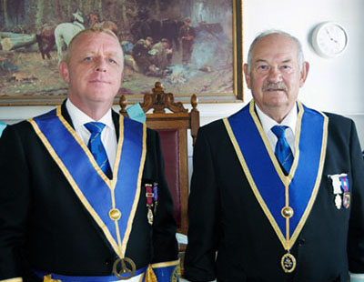 Daniel Crossley (left) and David Cole. Daniel Crossley (left) and David Cole.