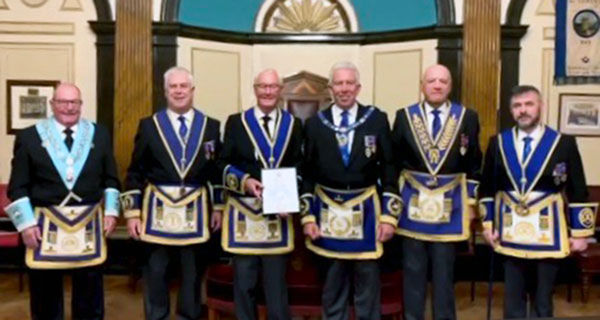 Pictured from left to right, are; Adrian McLoughlin, Dave Johnson, Terry Longworth, Mark Matthews, Steve Kayne and Robb Fitzsimmons.
