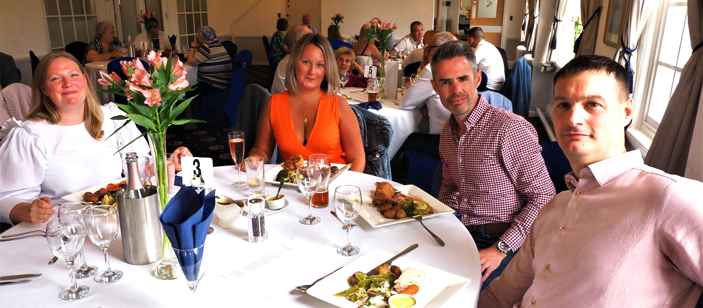 Pictured from left to right are: Vicky Modlin, Bryoni Edwards, David Edwards, and Ryan Modlin. Pictured from left to right are: Vicky Modlin, Bryoni Edwards, David Edwards, and Ryan Modlin.