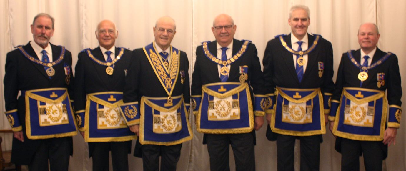 Pictured from left to right, are: Frank Umbers, David Ogden, Tony Bent, Phil Gunning, Andy Whittle and Duncan Smith.