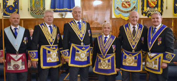 Pictured from left to right, are: Steve McKellar, Peter Schofield, Barrie Crossley, Alan Jones, Rowly Saunders and Mike Pinckard.