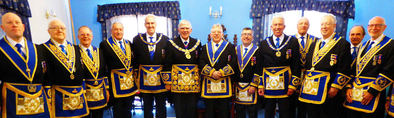The grand officers who were present The grand officers who were present