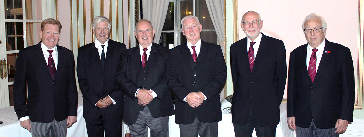 Pictured from left to right, are: Kevin Poynton, Gerry Carson, William Follett, Michael Melling, John James and Malcolm Alexander.