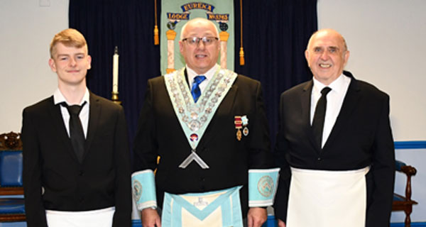 Pictured from left to right are: Sean Buckley, Gary Adamson and Joseph Butterworth