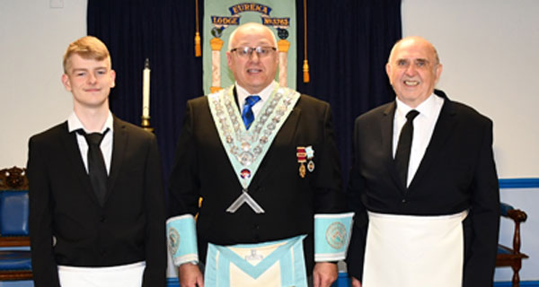Pictured from left to right are: Sean Buckley, Gary Adamson and Joseph Butterworth Pictured from left to right are: Sean Buckley, Gary Adamson and Joseph Butterworth