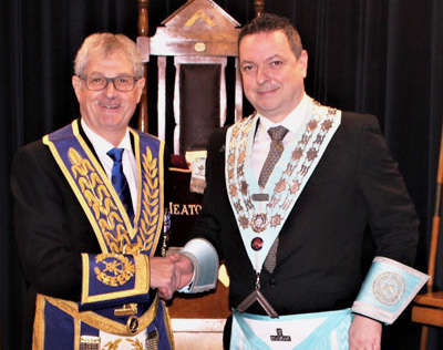 Gareth Jones (left) and John-Paul McCann. Gareth Jones (left) and John-Paul McCann.