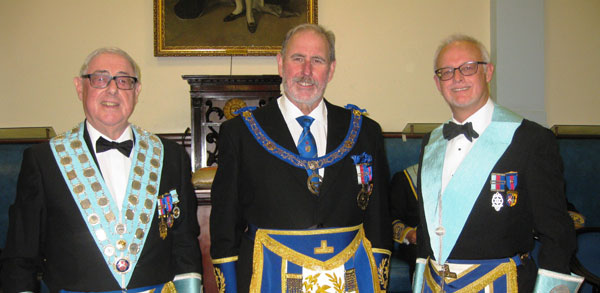 Pictured from left to right, are: Maurice Evans, Frank Umbers and Phil Stock.