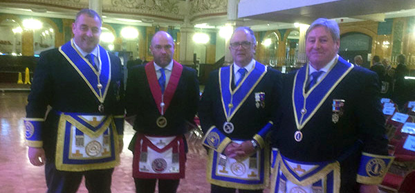 Pictured from left to right, are: Lancaster Group Deputy Chairman Scott Devine, Carl Horrax, Andrew Keith and Lancaster Group Chairman Neil McGill. Pictured from left to right, are: Lancaster Group Deputy Chairman Scott Devine, Carl Horrax, Andrew Keith and Lancaster Group Chairman Neil McGill.