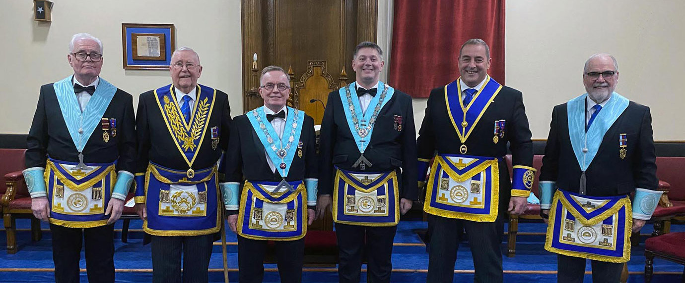 Pictured from left to right, are: Bill Byrne, Jim Woods, Paul Thompson, Stewart Aimson, Scott Devine and Norman Mitchell.