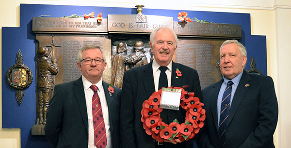 Pictured from left to right, are: Liverpool Masonic Hall Trustees Roy Cowley, John Roberts and Roy Ashley. Pictured from left to right, are: Liverpool Masonic Hall Trustees Roy Cowley, John Roberts and Roy Ashley.
