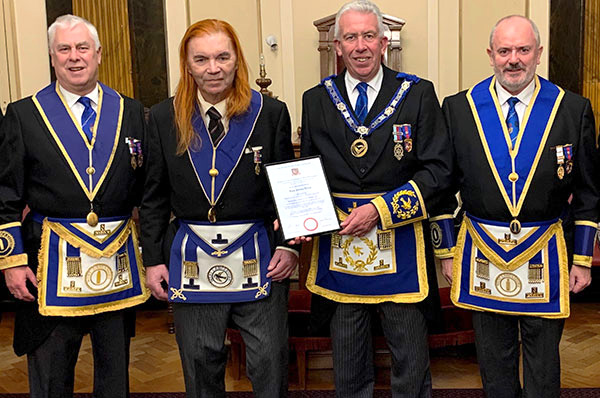 Pictured from left to right, are: Dave Johnson, John Walsh, Mark Matthews and Bob Paterson. Pictured from left to right, are: Dave Johnson, John Walsh, Mark Matthews and Bob Paterson.