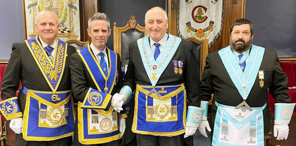 Pictured from left to right, are: David Winder, David Edwards, Ian Greenwood and Tim Horton.
