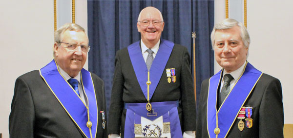 Pictured from left to right, are: Graham Smith, Ted Rhodes and Brian Horrocks.
