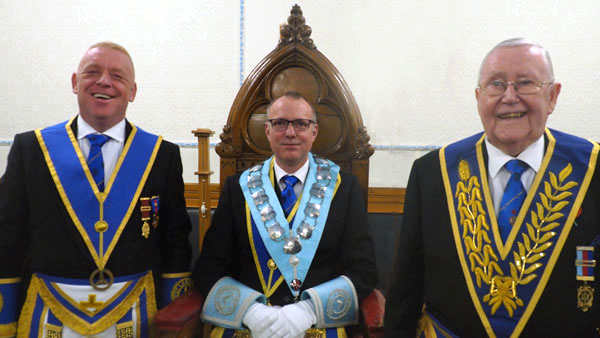 Pictured from left to right, are: Daniel Crossley, Nigel Walker and Jim Woods.