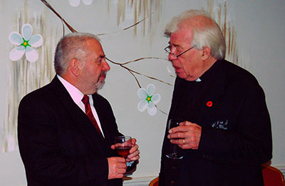 Chris Butterfield (left) and Godfrey Hurst. Chris Butterfield (left) and Godfrey Hurst.