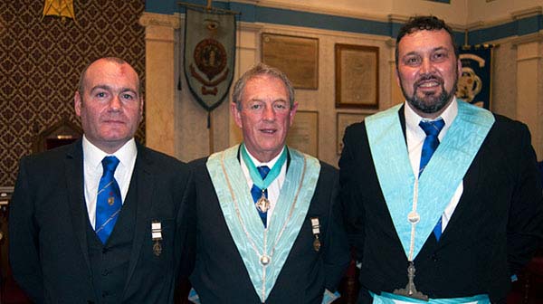 Pictured from left to right, are: Andrew Brew, Tom Irving and Keith Lancaster.