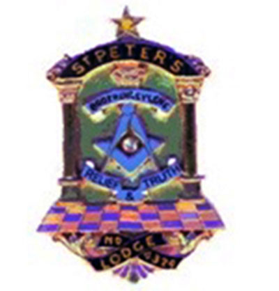 St Peter’s Lodge emblem.