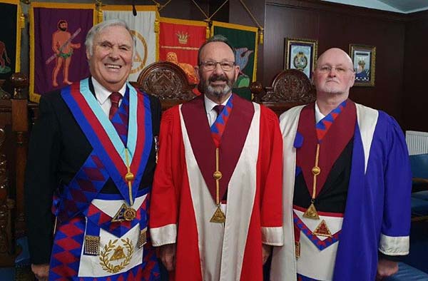 Pictured from left to right, are: Roger Perry, Paul Smedley and John England. Pictured from left to right, are: Roger Perry, Paul Smedley and John England.