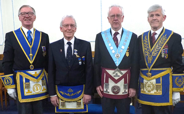 Pictured from left to right, are: John Robbie Porter, Bill McLoughlin, Kevin Byrne and Ian Ward.