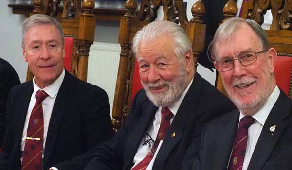 Pictured from left to right, are: Clive Tandy, Brian Anderson and John Bainbridge. Pictured from left to right, are: Clive Tandy, Brian Anderson and John Bainbridge.