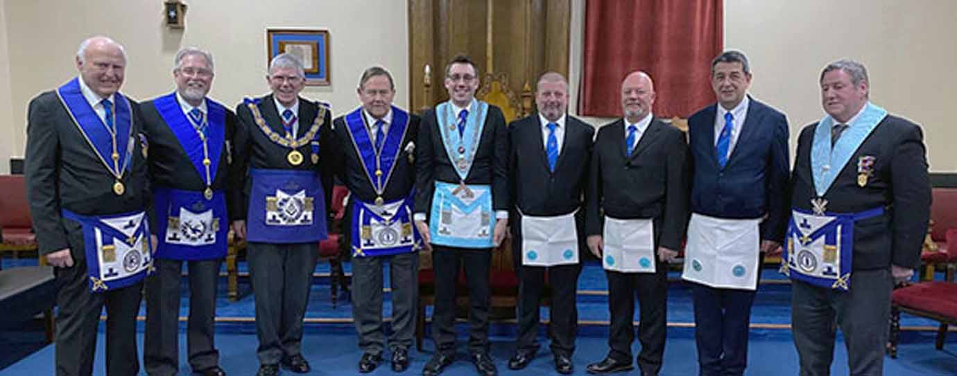 Pictured from left to right, are: Mike Craddock, Philip Gardner, Tony Harrison, Stewart McVernon, Philip Tarbun, Nevil Edgar, Peter Cleminson, Paul Stebbing, and Neil McGill Pictured from left to right, are: Mike Craddock, Philip Gardner, Tony Harrison, Stewart McVernon, Philip Tarbun, Nevil Edgar, Peter Cleminson, Paul Stebbing, and Neil McGill