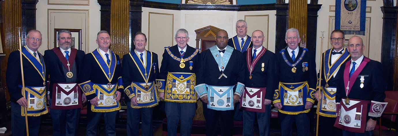 Pictured from left to right, are: Robert Taylor, Patrick Smith, Peter Ramejkis, Paul Broadley, Tony Harrison, Ian Haynes, David Johnson, Andy Chatterton, Mark Matthews, Roger Kilshaw and Jim Eddowes.