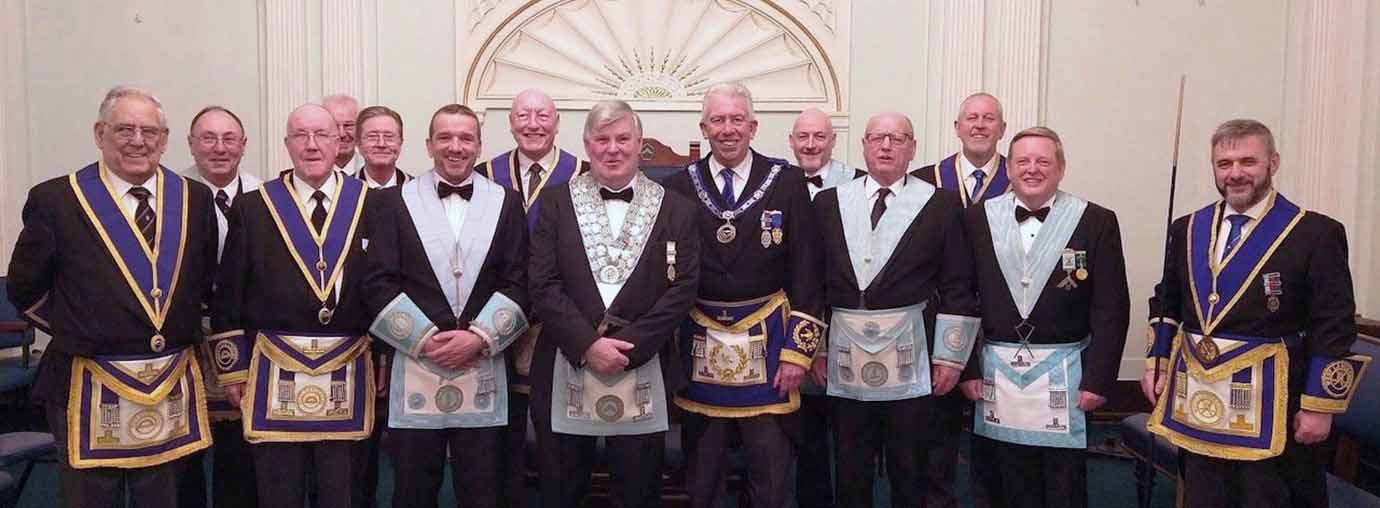Tom Kelly (centre) with his wardens and guests. Tom Kelly (centre) with his wardens and guests.
