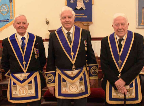 Pictured from left to right, are: John Waring, Ken Myers and Colin Cafferty.