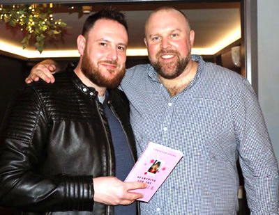 Adam Beswick (left) and Chris Upton. Adam Beswick (left) and Chris Upton.