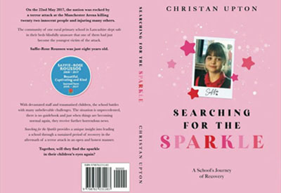 Searching for the Sparkle book cover. Searching for the Sparkle book cover.