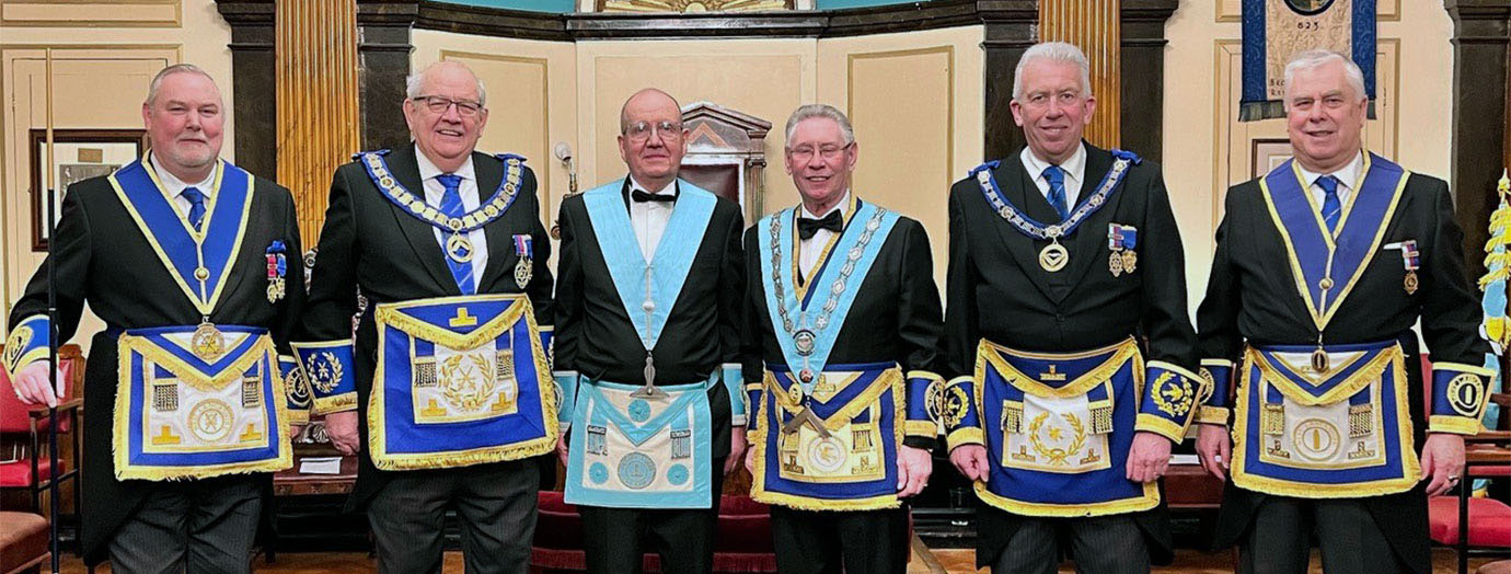 Pictured from left to right, are: Gary Smith, Philip Gunning, Alan Maddocks, Brian Leatherbarrow, Mark Matthews and David Johnson.