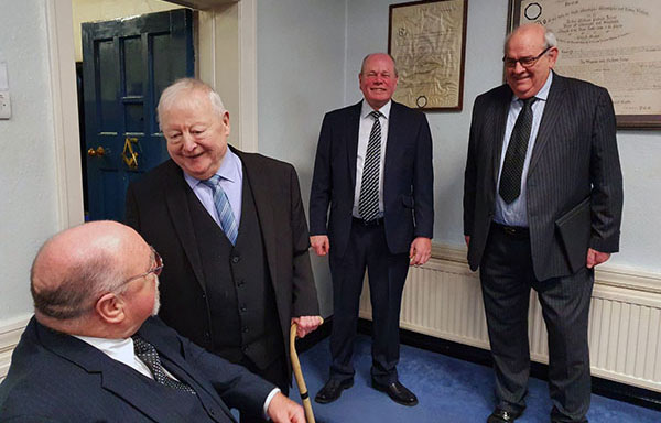 Pictured from left to right, are: Paul Dunne, Jack Smith, Duncan Smith and Philip Gunning. Pictured from left to right, are: Paul Dunne, Jack Smith, Duncan Smith and Philip Gunning.